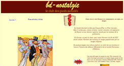 Desktop Screenshot of bd-nostalgie.org